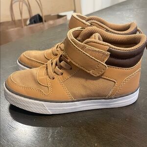 The Children's Place Tan and Brown High-Top Sneakers